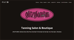 Desktop Screenshot of glitzglamandtan.com